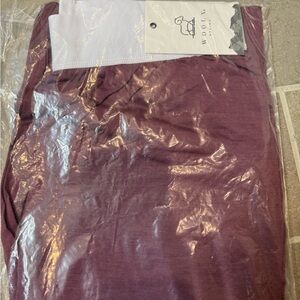 Woolx Maya sleep/lounge pants in Wild Ginger size small